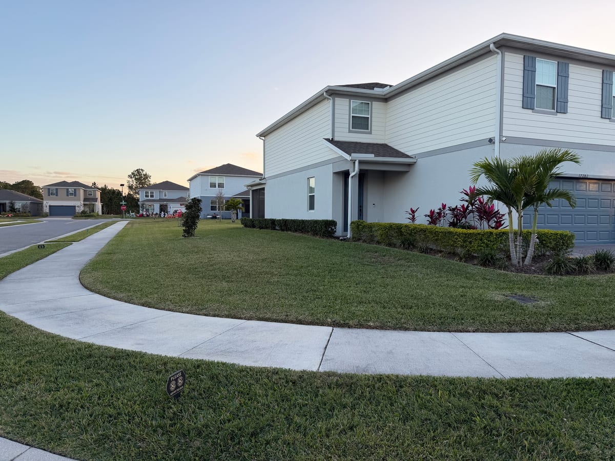Florida property — landscape view